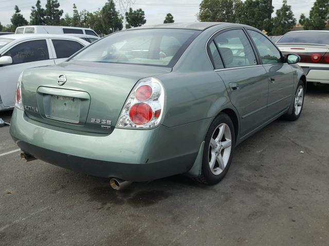 1N4BL11D45C221622 - 2005 NISSAN ALTIMA SE GREEN photo 4