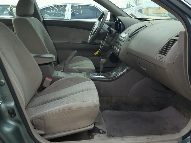 1N4BL11D45C221622 - 2005 NISSAN ALTIMA SE GREEN photo 5