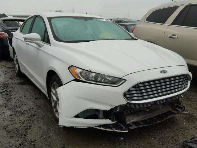 3FA6P0HR4DR231486 - 2013 FORD FUSION SE WHITE photo 1