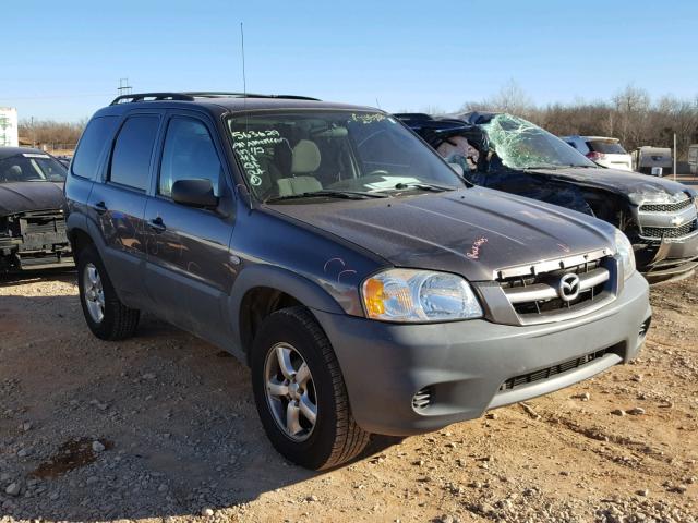 4F2YZ02ZX6KM12315 - 2006 MAZDA TRIBUTE I GRAY photo 1