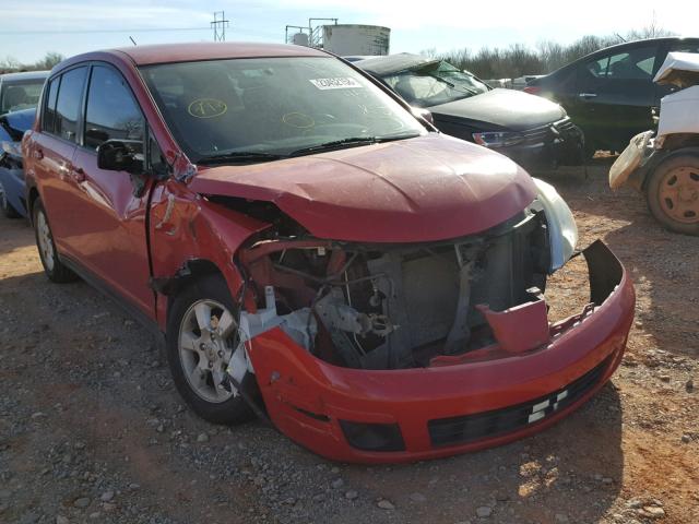 3N1BC13EX9L374521 - 2009 NISSAN VERSA S RED photo 1