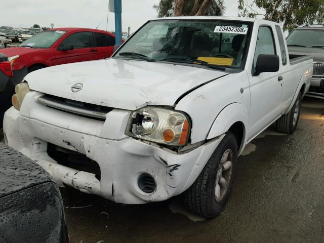 1N6DD26T23C406901 - 2003 NISSAN FRONTIER K WHITE photo 2