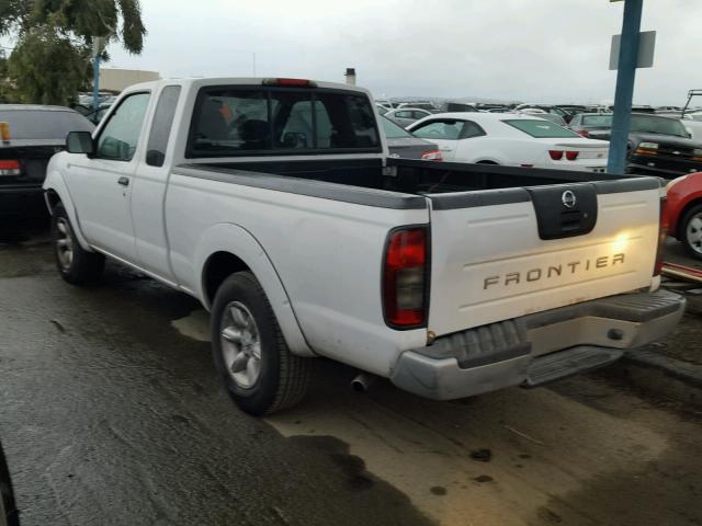 1N6DD26T23C406901 - 2003 NISSAN FRONTIER K WHITE photo 3