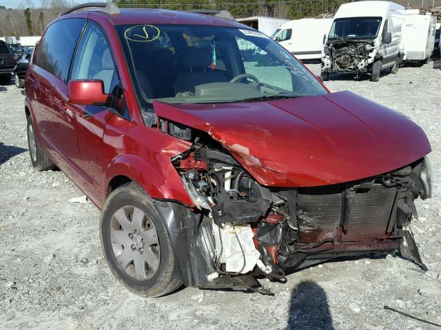 5N1BV28U96N110162 - 2006 NISSAN QUEST S RED photo 9