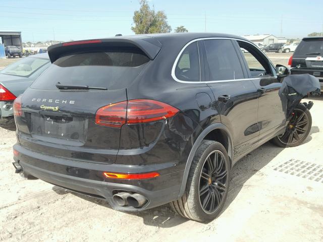 WP1AE2A21GLA64489 - 2016 PORSCHE CAYENNE SE BLACK photo 4