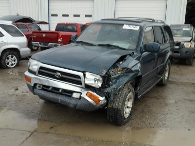 JT3GN87R1W0085575 - 1998 TOYOTA 4RUNNER LI GREEN photo 2