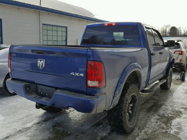 1C6RR7FT3ES342343 - 2014 RAM 1500 ST BLUE photo 4