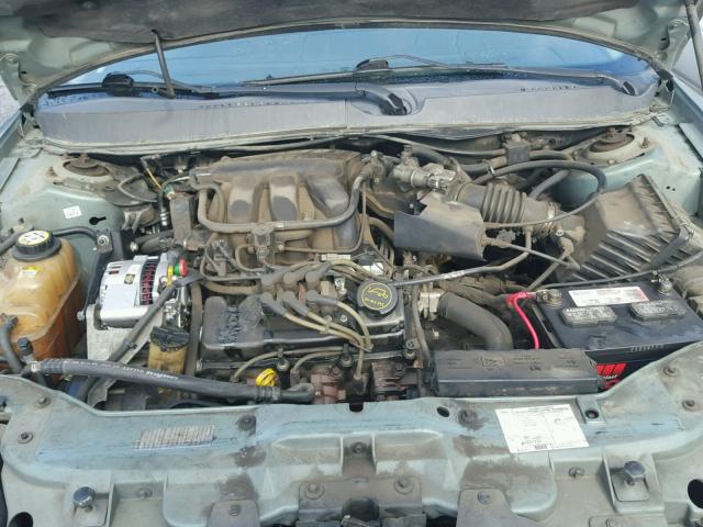 1FAFP53U36A157936 - 2006 FORD TAURUS SE GREEN photo 7