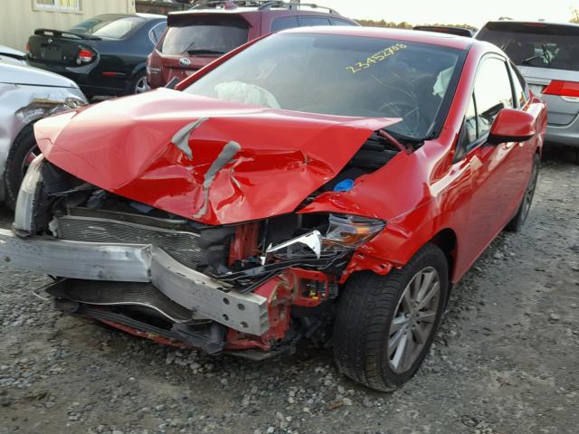 2HGFG3B87CH509689 - 2012 HONDA CIVIC EX RED photo 2