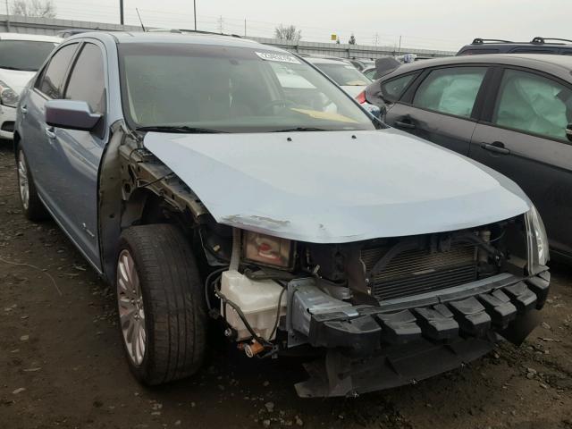 3FADP0L38BR292492 - 2011 FORD FUSION HYB BLUE photo 1