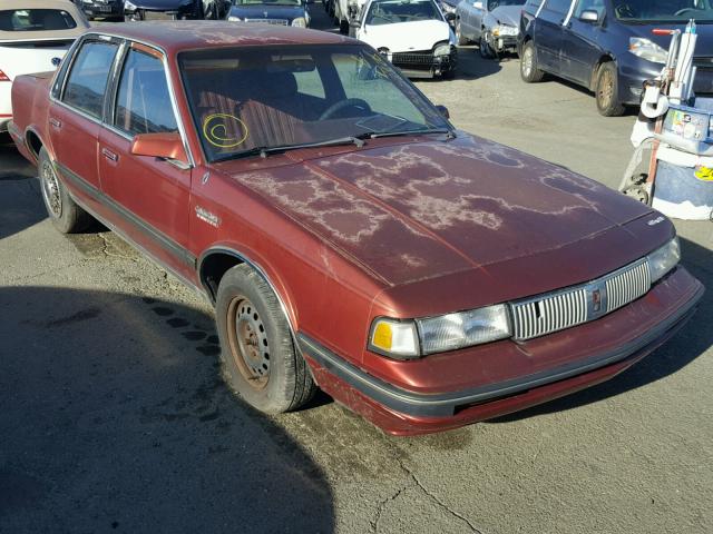 1G3AJ54N2L6339459 - 1990 OLDSMOBILE CUTLASS CI RED photo 1
