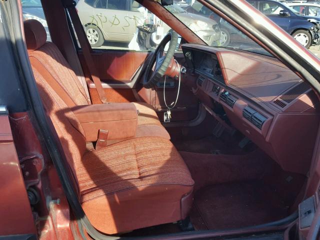 1G3AJ54N2L6339459 - 1990 OLDSMOBILE CUTLASS CI RED photo 5