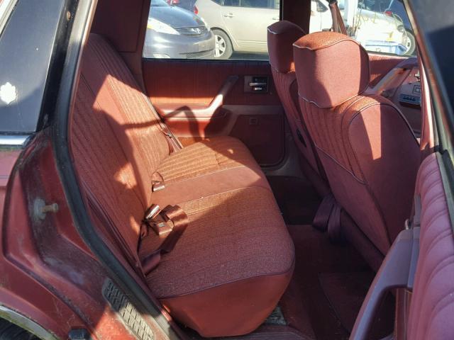 1G3AJ54N2L6339459 - 1990 OLDSMOBILE CUTLASS CI RED photo 6