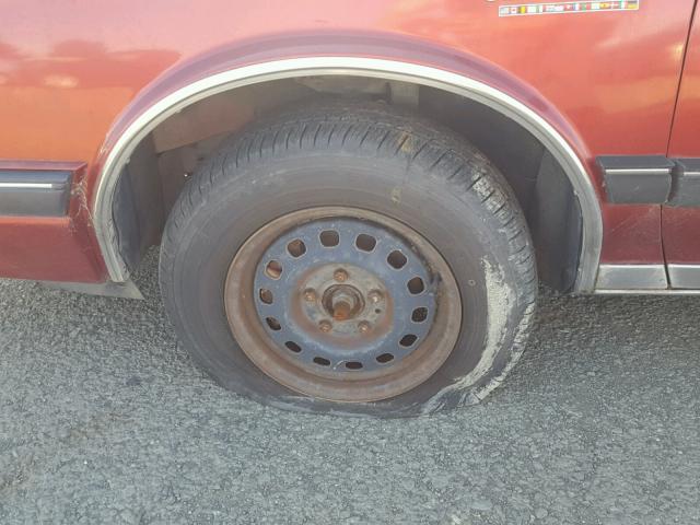 1G3AJ54N2L6339459 - 1990 OLDSMOBILE CUTLASS CI RED photo 9