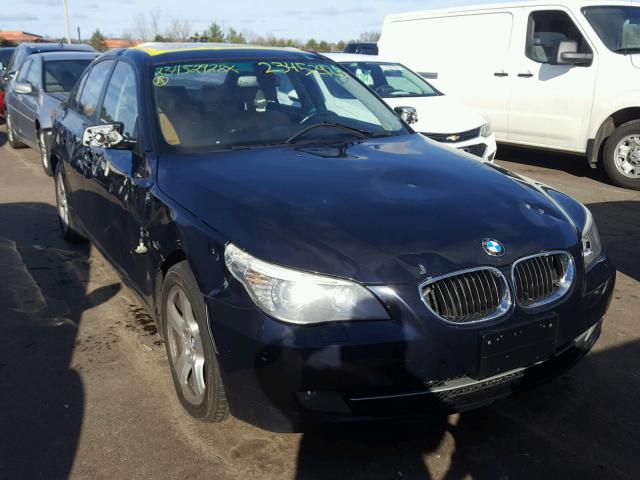 WBANV93548CZ61484 - 2008 BMW 535 XI BLUE photo 1