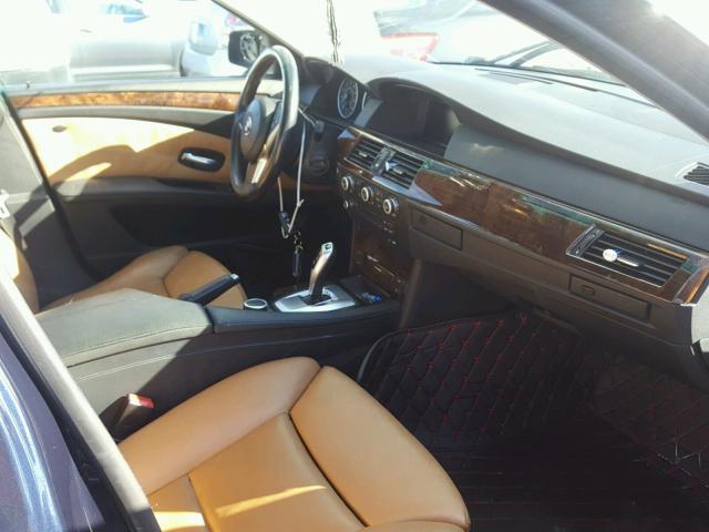 WBANV93548CZ61484 - 2008 BMW 535 XI 蓝色 照片 5
