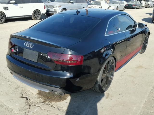 WAUVVAFR8BA012698 - 2011 AUDI S5 PRESTIG BLACK photo 4