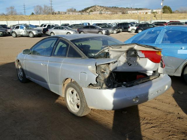 1G8ZY12772Z187908 - 2002 SATURN SC2 GRAY photo 3