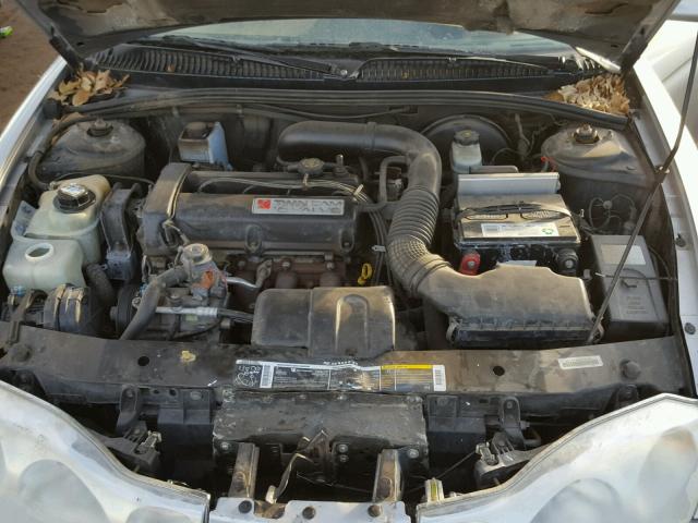 1G8ZY12772Z187908 - 2002 SATURN SC2 GRAY photo 7