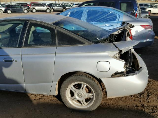 1G8ZY12772Z187908 - 2002 SATURN SC2 GRAY photo 9