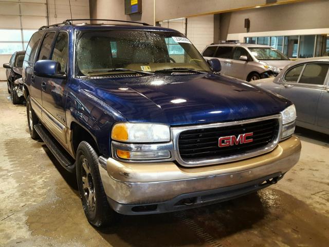 3GKFK16T8YG117042 - 2000 GMC YUKON XL K BLUE photo 1