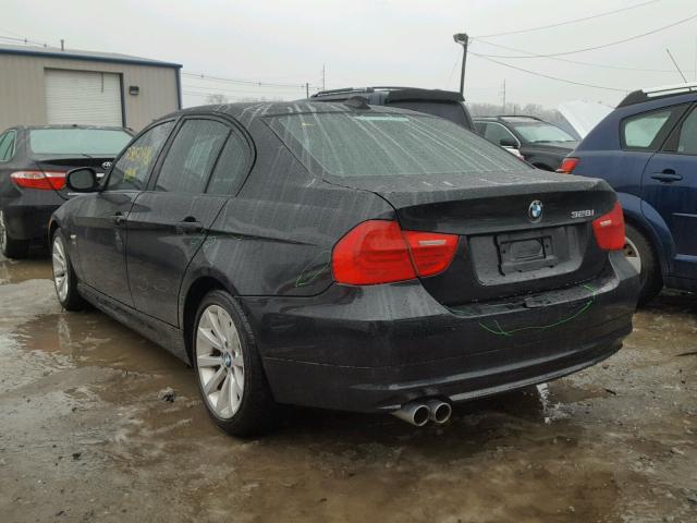 WBAPK5G55BNN26084 - 2011 BMW 328 XI SUL BLACK photo 3