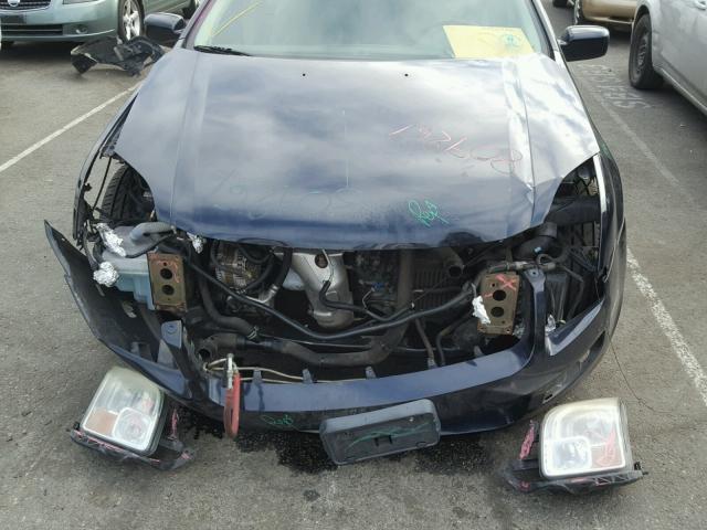 3FAHP08108R216119 - 2008 FORD FUSION SEL BLUE photo 9