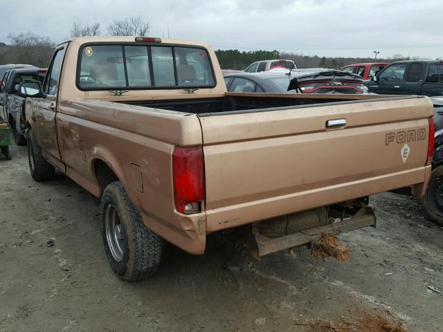 1FTEF15Y0SLB11786 - 1995 FORD F150 BROWN photo 3