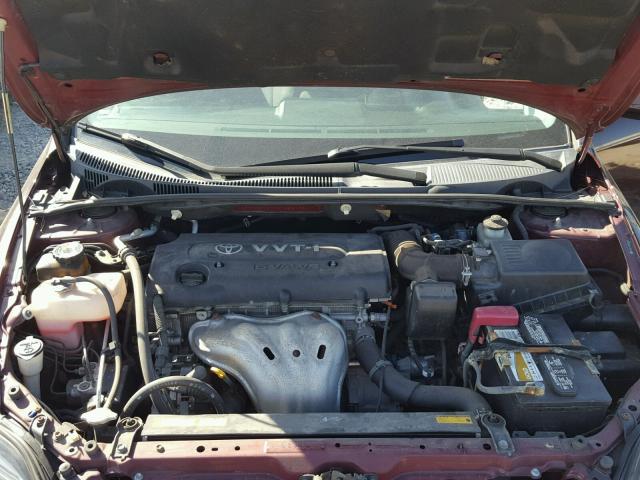 JTKDE167480252108 - 2008 TOYOTA SCION TC 勃艮第红 照片 7
