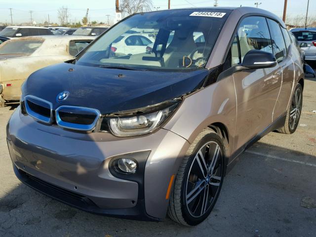 WBY1Z4C59FV504971 - 2015 BMW I3 REX BROWN photo 2