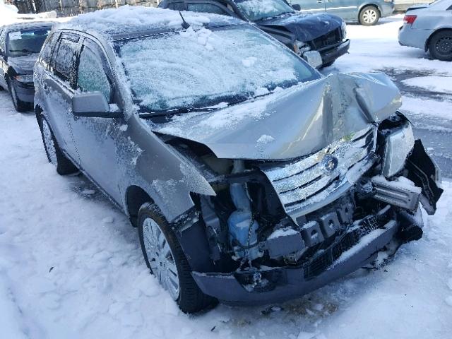 2FMDK49C08BA21016 - 2008 FORD EDGE LIMIT SILVER photo 1