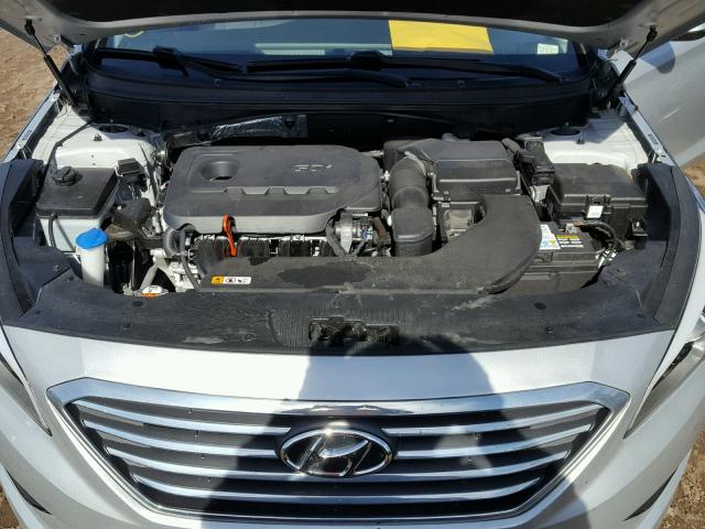 5NPE24AF6GH369484 - 2016 HYUNDAI SONATA SE SILVER photo 7