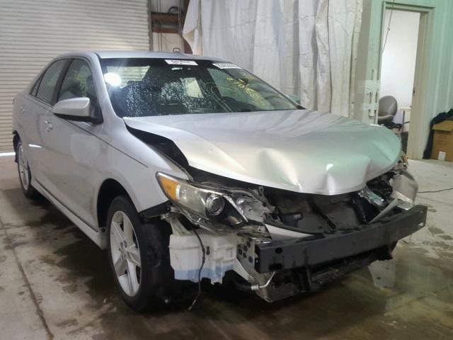 4T1BF1FK3DU214321 - 2013 TOYOTA CAMRY L GRAY photo 1