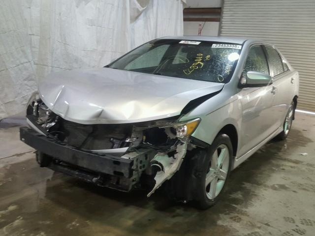 4T1BF1FK3DU214321 - 2013 TOYOTA CAMRY L GRAY photo 2