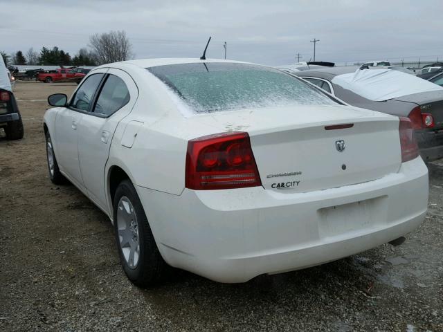 2B3KA43G48H310389 - 2008 DODGE CHARGER WHITE photo 3