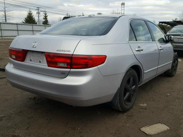 1HGCM56765A032148 - 2005 HONDA ACCORD EX SILVER photo 4