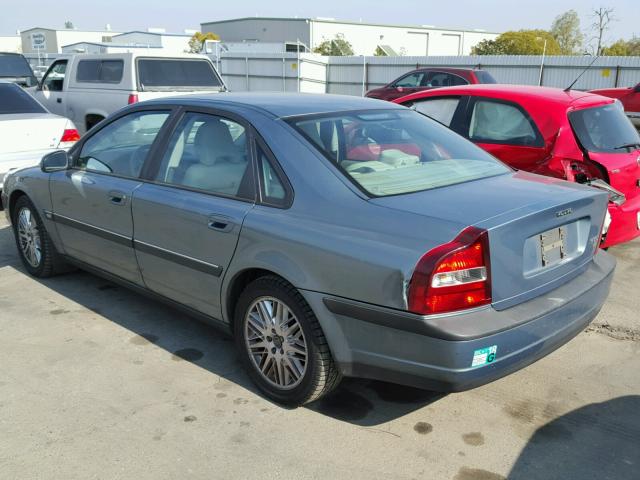 YV1TS92DX21249568 - 2002 VOLVO S80 GREEN photo 3