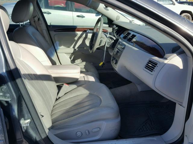 1G4HJ5EM0BU148813 - 2011 BUICK LUCERNE CX GRAY photo 5