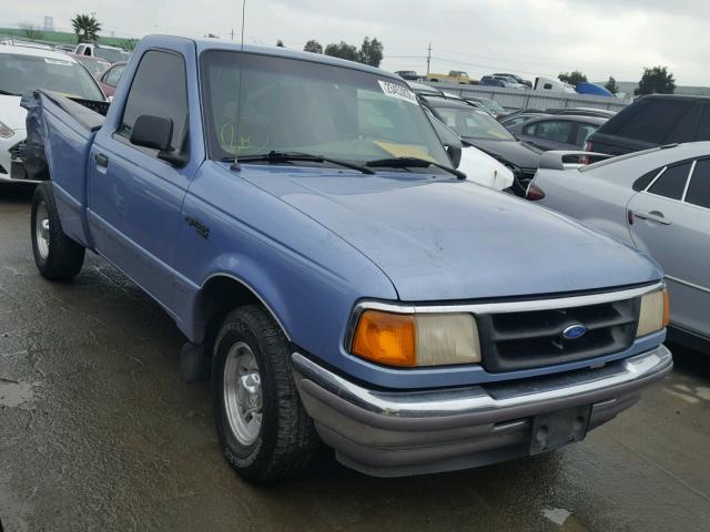 1FTCR10A6VTA45046 - 1997 FORD RANGER BLUE photo 1