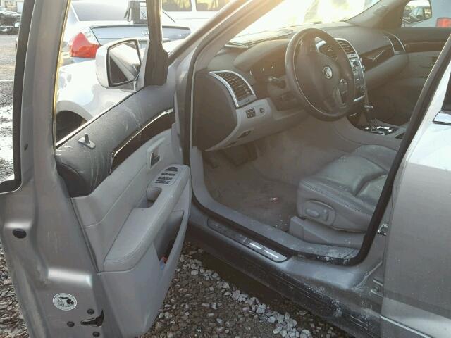 1GYEE637470138132 - 2007 CADILLAC SRX SILVER photo 9