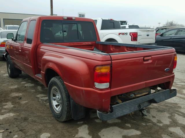 1FTYR14C4WPB31578 - 1998 FORD RANGER SUP ORANGE photo 3