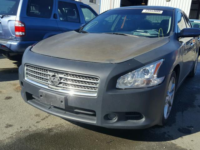 1N4AA51EX9C821388 - 2009 NISSAN MAXIMA S BLUE photo 9