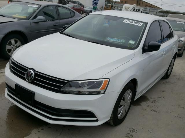 3VW2K7AJ8FM284239 - 2015 VOLKSWAGEN JETTA BASE 白色 照片 2