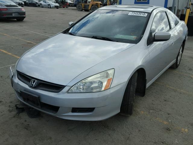 1HGCM72687A016108 - 2007 HONDA ACCORD EX SILVER photo 2