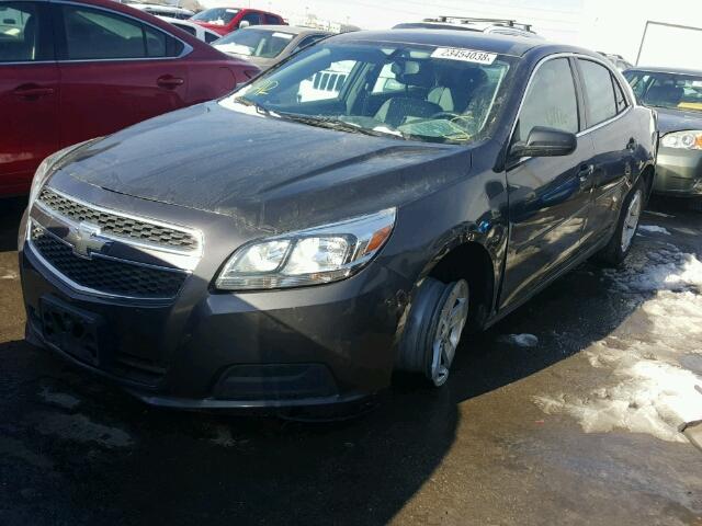 1G11B5SA4DF141747 - 2013 CHEVROLET MALIBU LS CHARCOAL photo 2