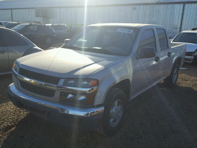 1GCCS13E378235573 - 2007 CHEVROLET COLORADO SILVER photo 2