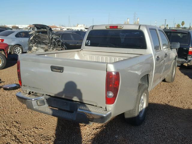 1GCCS13E378235573 - 2007 CHEVROLET COLORADO SILVER photo 4