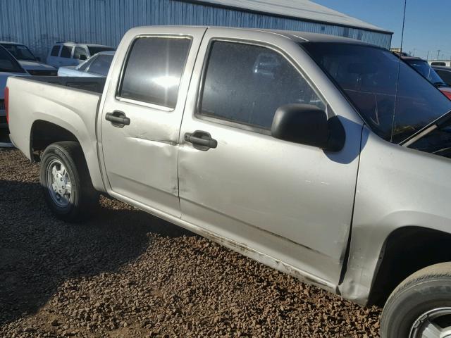 1GCCS13E378235573 - 2007 CHEVROLET COLORADO SILVER photo 9