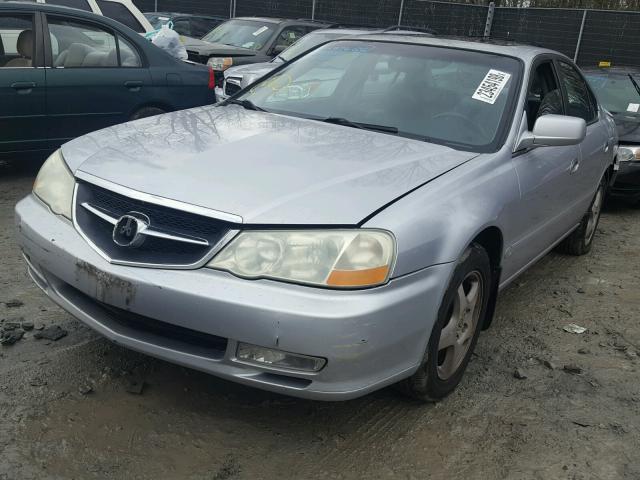 19UUA56683A077173 - 2003 ACURA 3.2TL SILVER photo 2