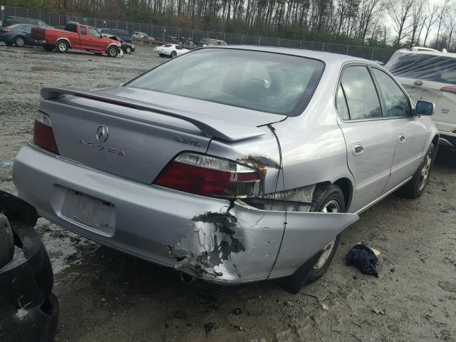 19UUA56683A077173 - 2003 ACURA 3.2TL SILVER photo 4